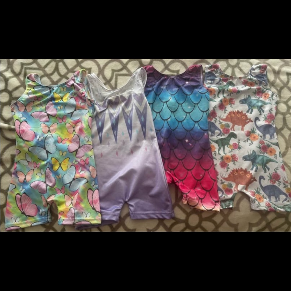 Colorful Kids' Romper Set